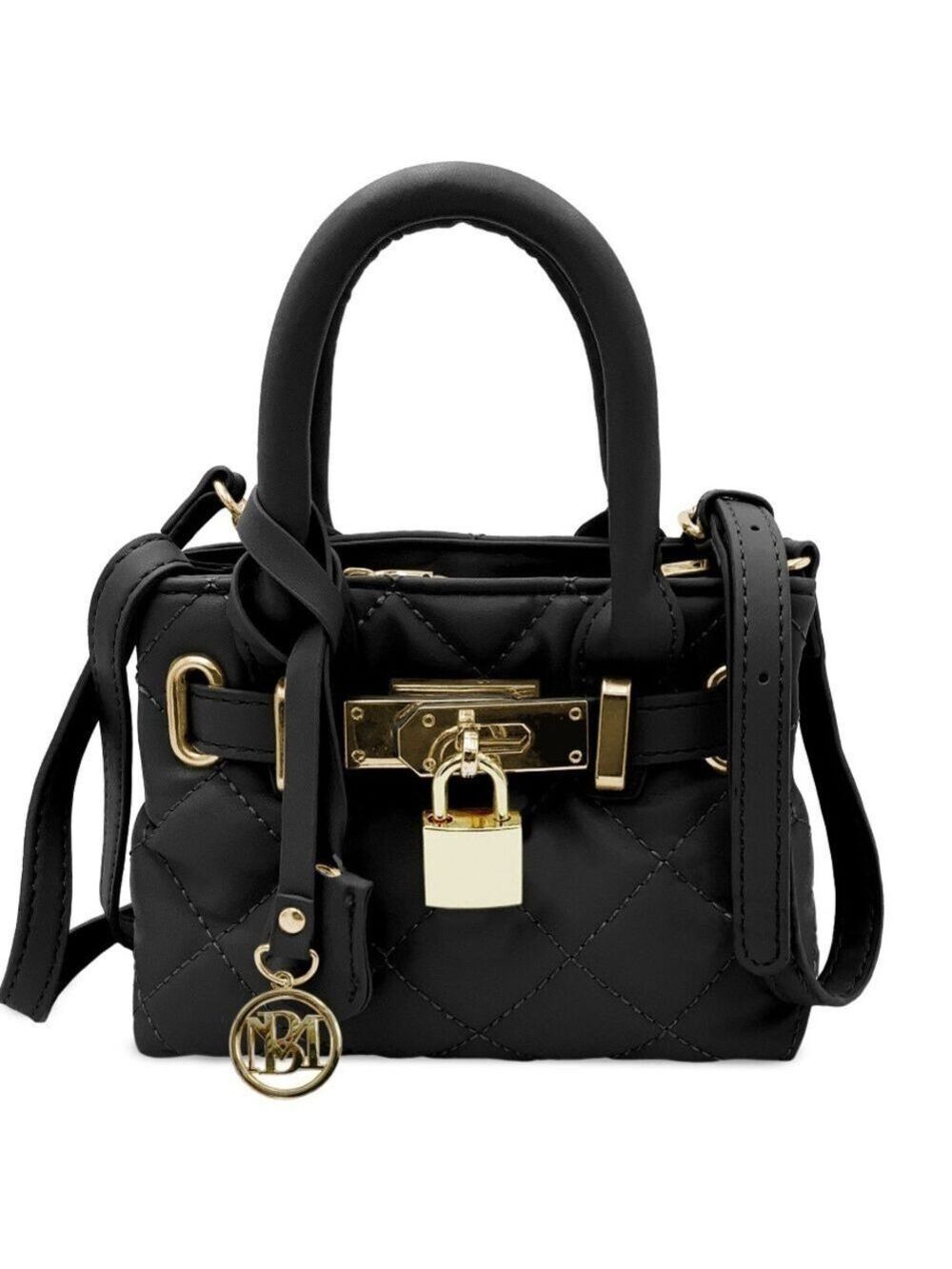 Badgley Mischka Mini Quilted Tote NWT